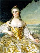 Jean Marc Nattier daughter of Louis XV and wife of Duke Felipe I of Parma painting